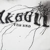 "THE END" Dark Washed Graphic Tee NS397