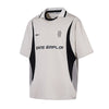 "Sans Emploi" Retro Football Short Sleeve Shirt NS919