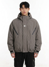 Block Wide Oversized Hooded Jacket NS732