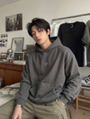 Washed Distressed Oversized Pullover Hoodie NS447