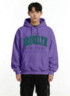 "1898 Brooklyn" Heavyweight Graphic Oversized Hoodie NS374