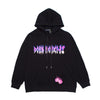Flame Text Dice Graphic Oversize Hoodie NS242