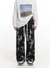 Tie Dyed Pleated Graphic Pants NS1233