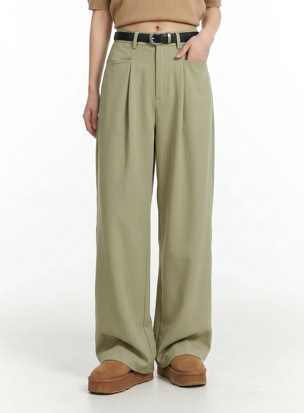 Casual High-Rise Dress Pants NS444