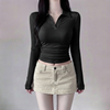 Slim Fit Collared Long Sleeve Shirt NS2274